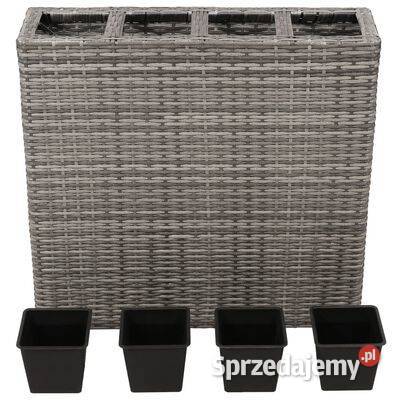 vidaXL Podwyższona donica z 4 wkładami mazowieckie Warszawa