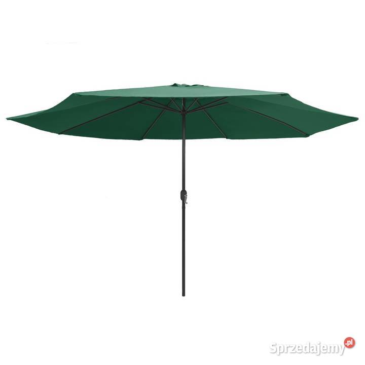 vidaXL Parasol ogrodowy na metalowym słupku 390