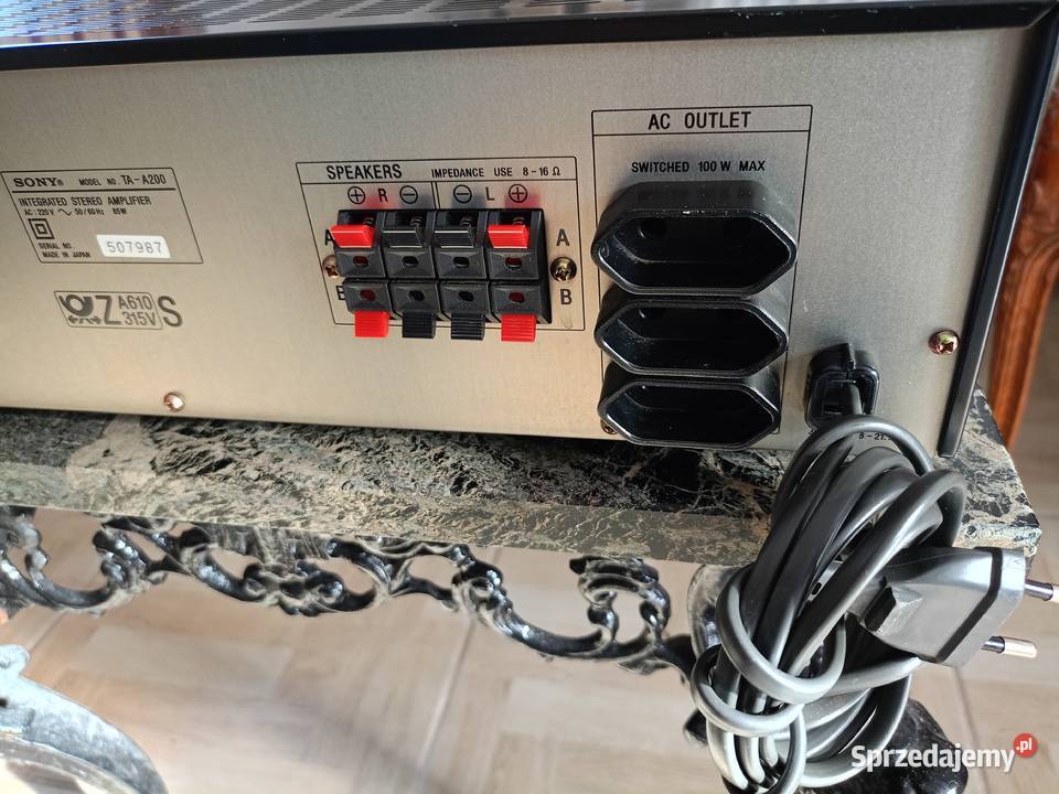 Wzmacniacz Amplifier SONY Japan Vintage sprzedam