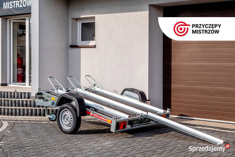 NOWA 2023 Przyczepa motocyklowa TEMARED MOTO 3 Dąbrowa Górnicza