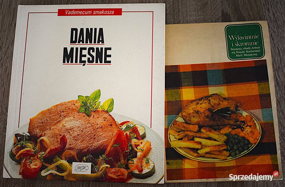 Dania mięsne Wykwintnie i skromnie dwie książki Chełmno