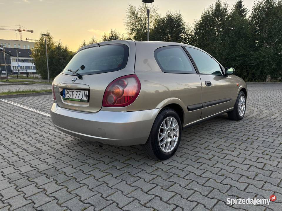 Nissan Almera N16 15 Benzyna 2003r Klimatyzacja 1498cm3 podkarpackie Rzeszów