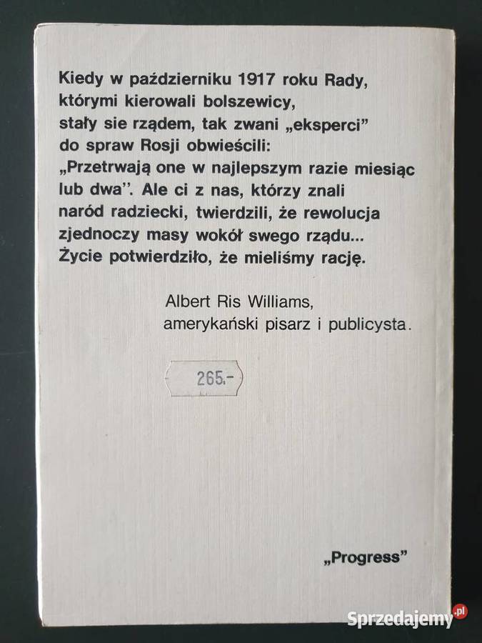 1917 to było komiks propagandowy PRL Gdynia sprzedam