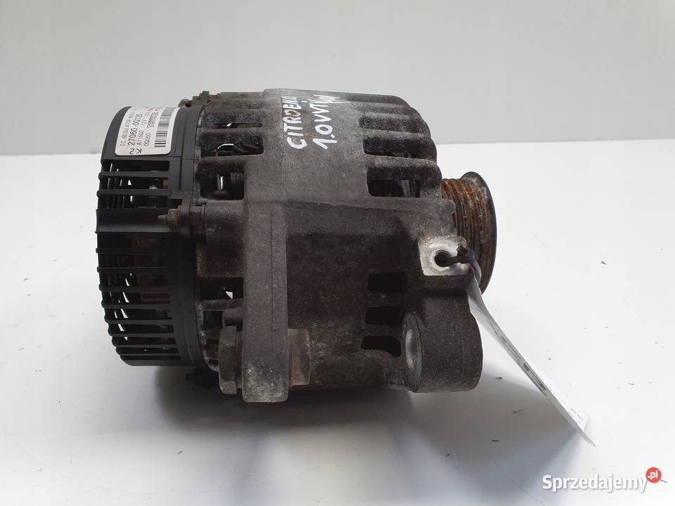 Citroen C1 I 10 12V ALTERNATOR 270600Q120 70A Układ elektryczny silnika lubelskie Janów