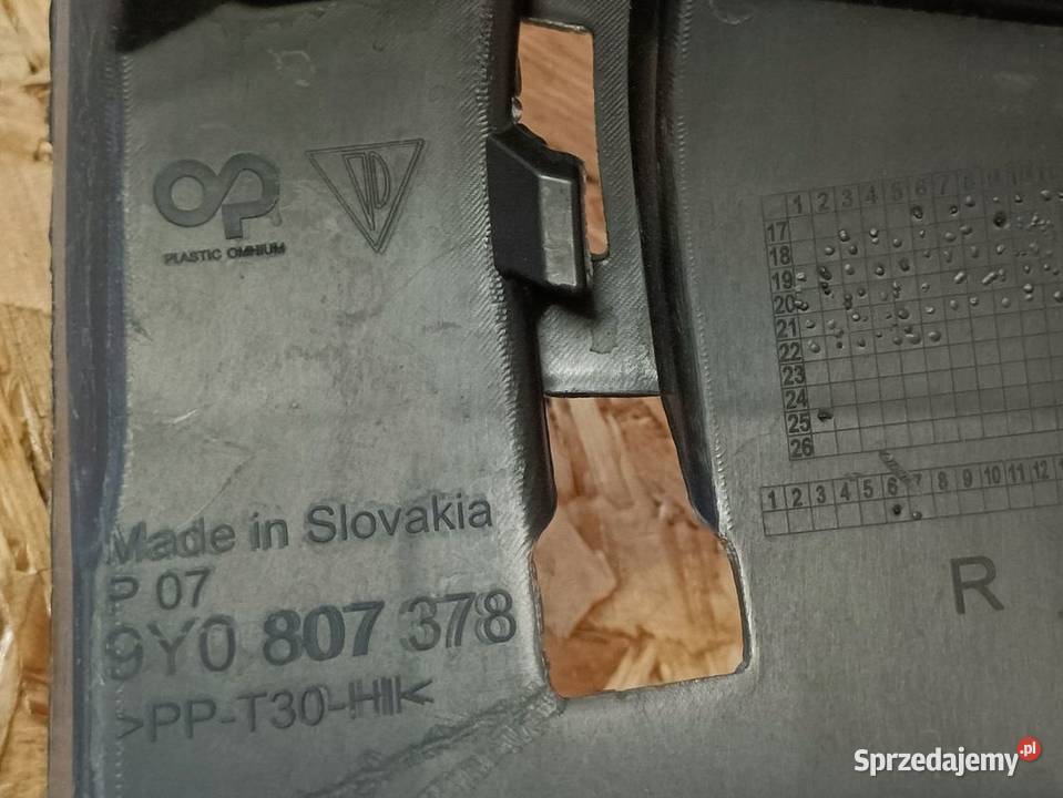 PORSCHE CAYENNE III ŚLIZG MOCOWANIE ZDERZAKA Pozostałe wielkopolskie Pleszew sprzedam