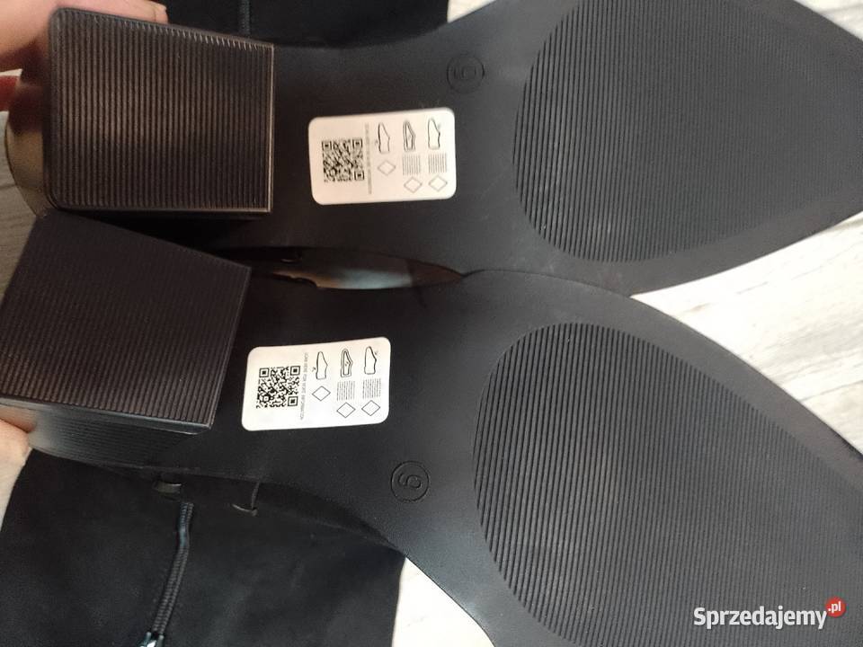 42 ASOS Design Czarne kozaki kowbojki z Kraków