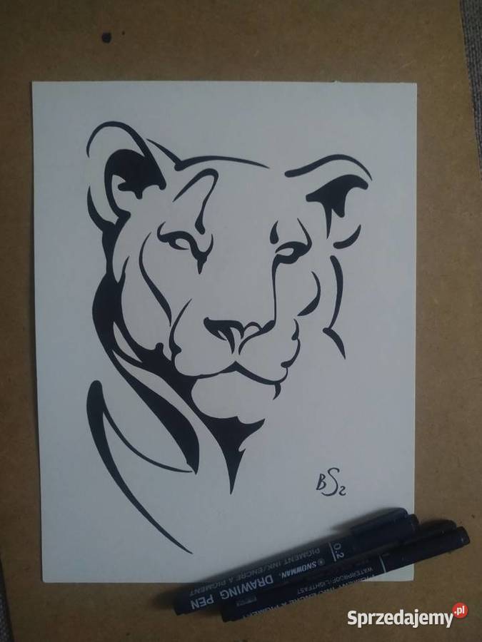 Rysunek 2 kotki cienk blok t A4 250 gm2 Malarstwo Warszawa