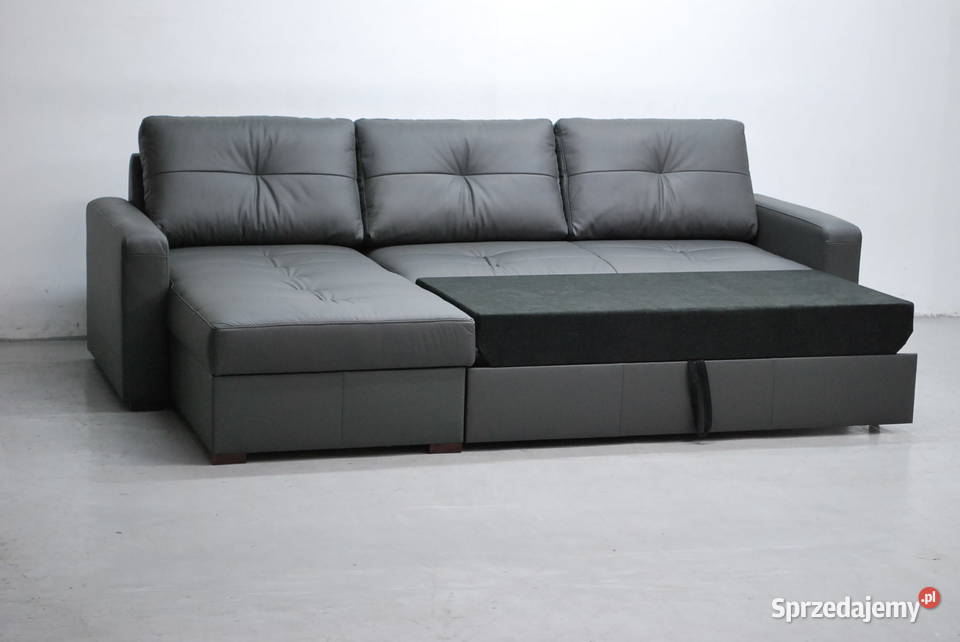 FAB 6492 skóra naturalna narożnik salon wielkopolskie sprzedam