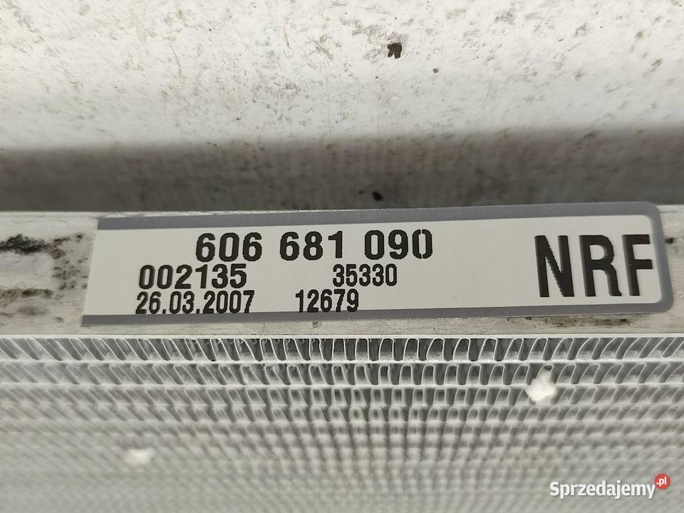 CHŁODNICA SKRAPLACZ KLIMA ALFA ROMEO 156 LIFT osobowe Skraplacze