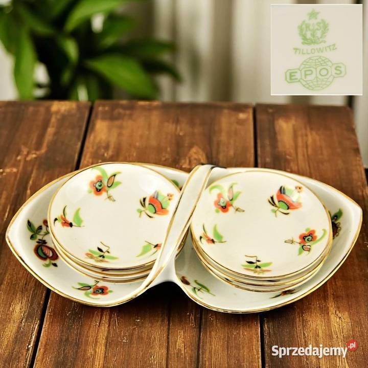 Konfiturówki art deco Tułowice 192845r unikat do Warszawa