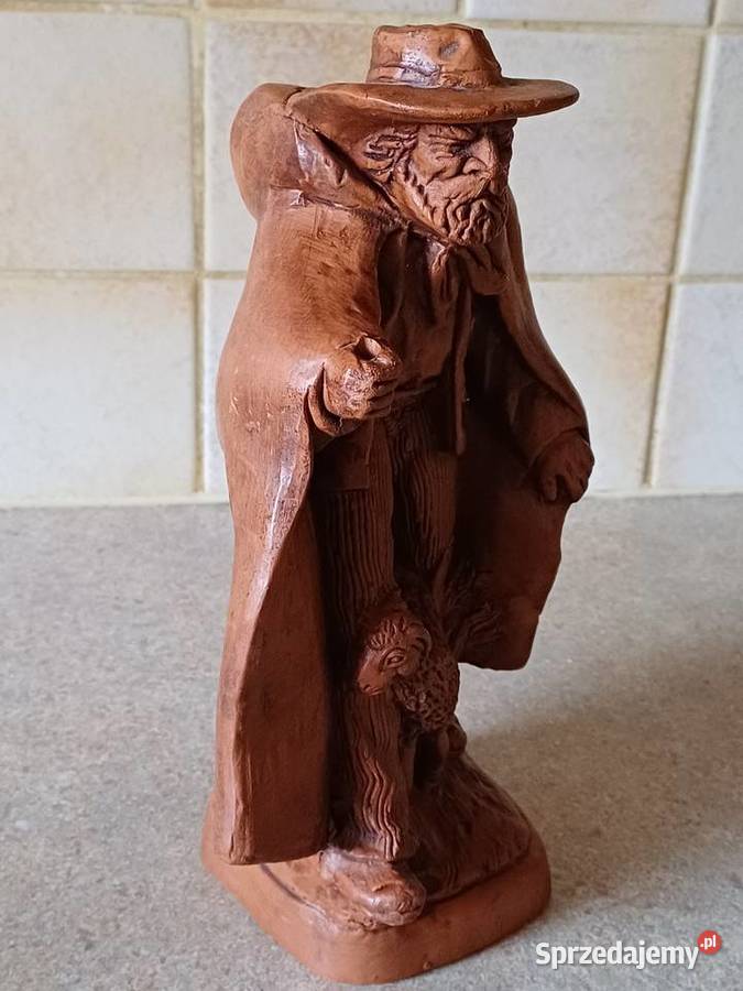 vintage figurka z terakoty Nowy Targ