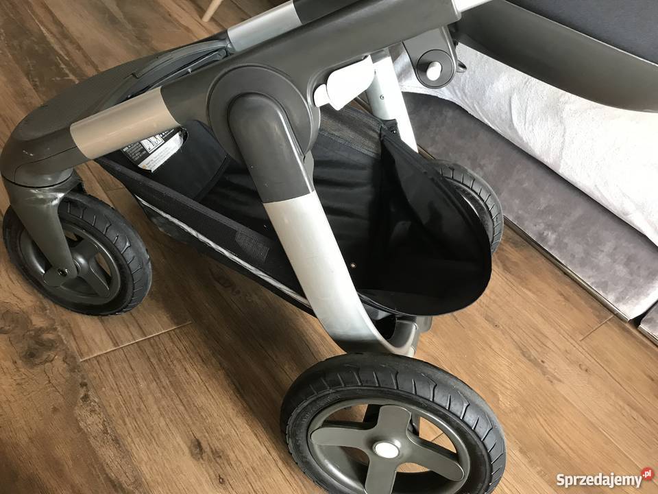 Wózek Stokke Trailz koła terenowe Terrain pomorskie