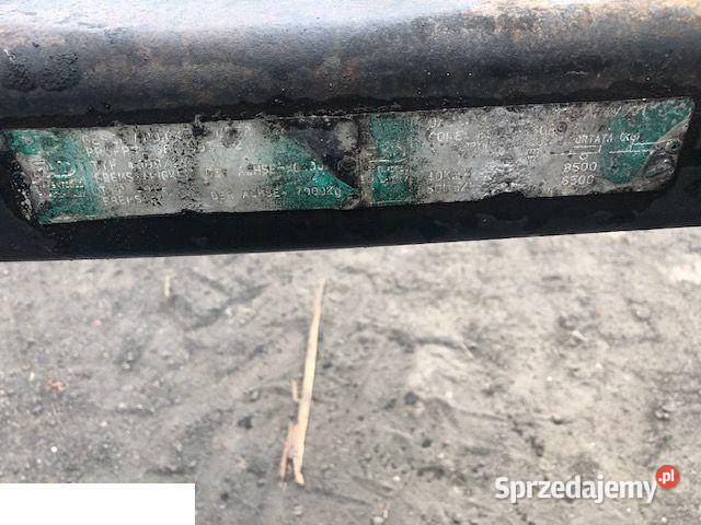 Oś FAD typ 4008 Welger CZĘŚCI wielkopolskie Jastrzębniki sprzedam
