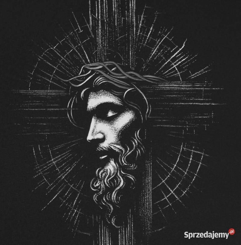 Jezus Chrystus Ręcznie grawerowany obraz na Sandomierz
