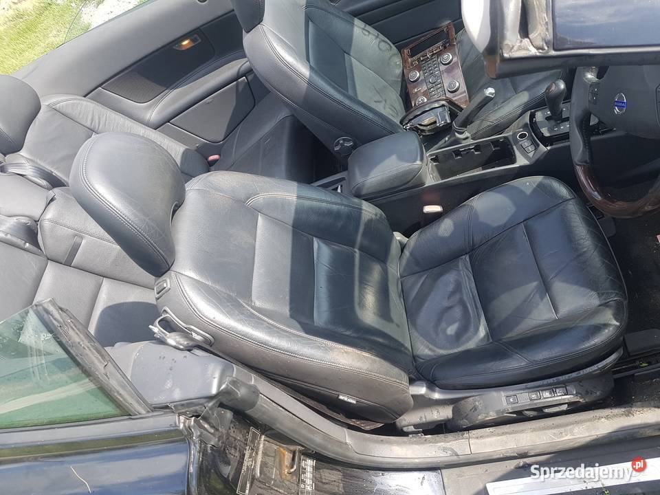 Fotel Fotele Kanapa Komplet Czarna Skóra Volvo mazowieckie