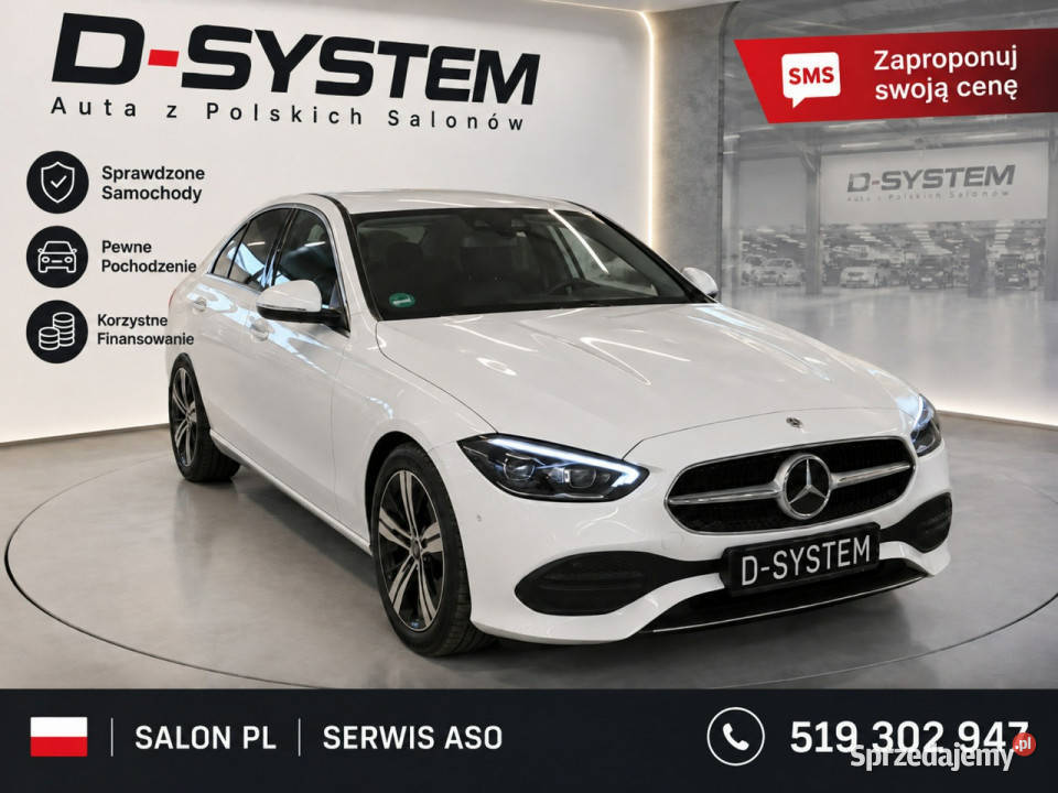 Mercedes C 220 23 C 220d Automat Salon Polska centralny zamek Białystok