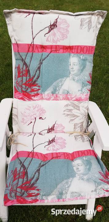 Materacyk poduszka na leżak krzesło ogród Ogród Garwolin