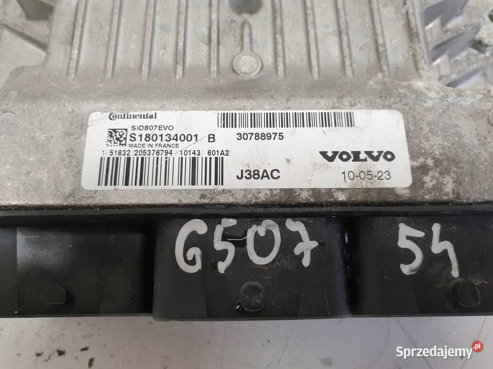 Volvo S40 II V50 16 D2 STEROWNIK SILNIKA