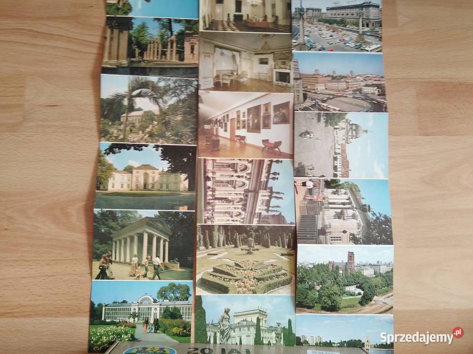 Książeczki Harmonijkowe WARSZAWA Na Zdjęciach