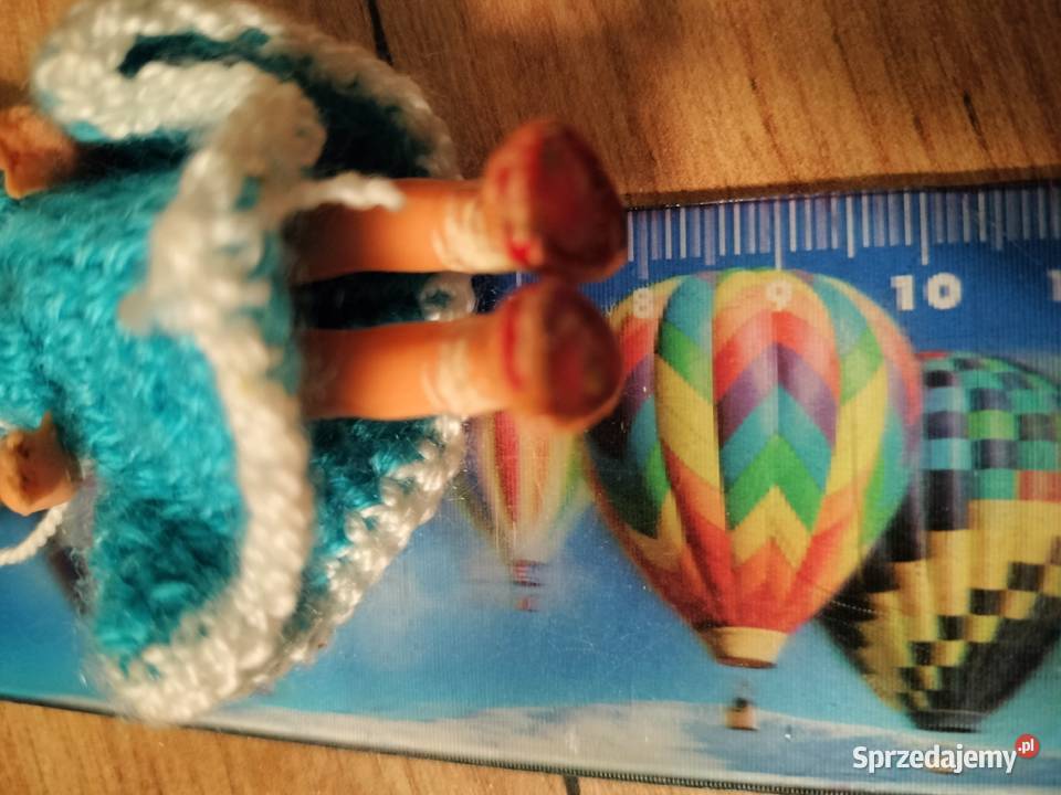 Starą miniaturowa 8 laleczka sygnatura