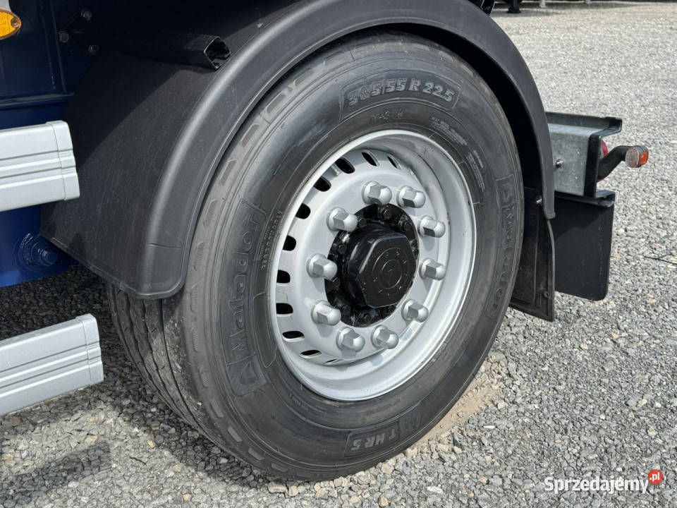 burtowe Samro Ciężarowa 2osiowa na poduszkach Widełki