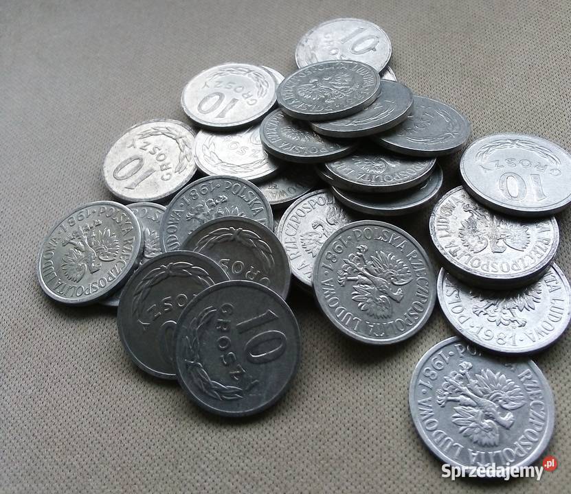POLSKA10 GROSZY1981 r zzmAL30 SZTUK Legionowo sprzedam