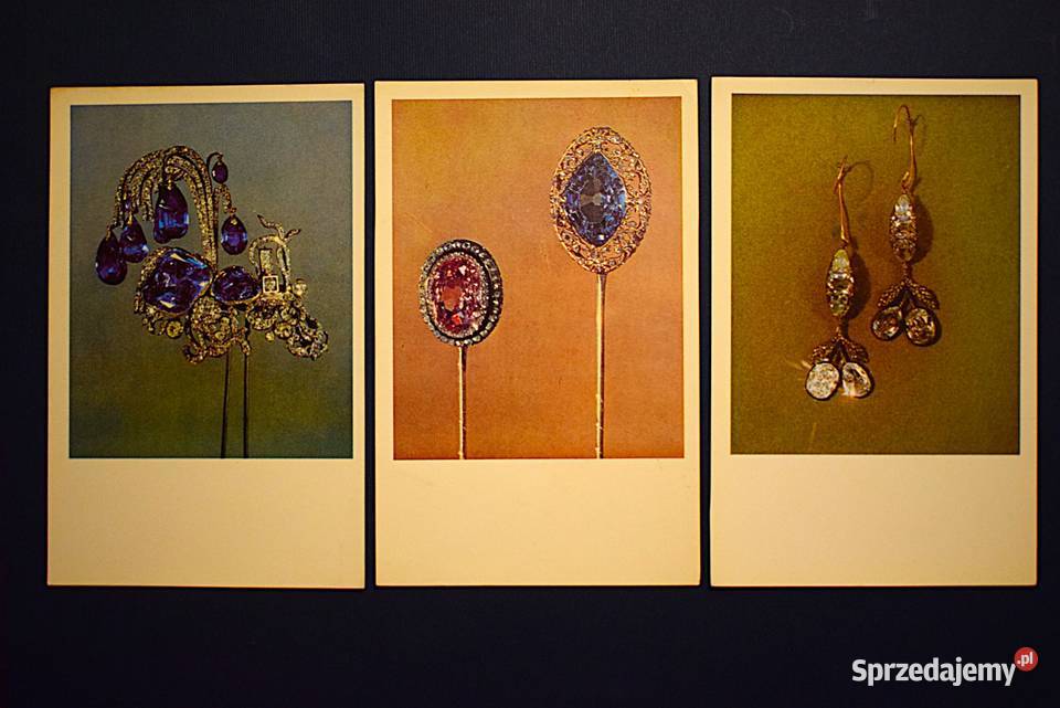 Skarby funduszu diamentowego ZSRR 16 pocztówek w kujawsko-pomorskie Chełmno sprzedam