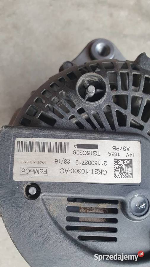 alternator gk2t10300ac ford transit custom 20 lubelskie Kiełczewice Dolne