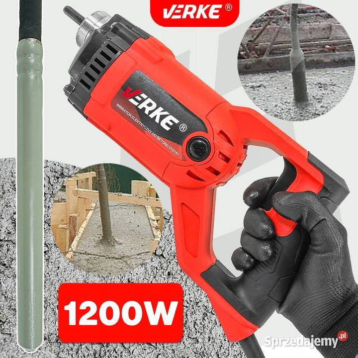 ELEKTRYCZNY WIBRATOR ZAGĘSZCZARKA DO