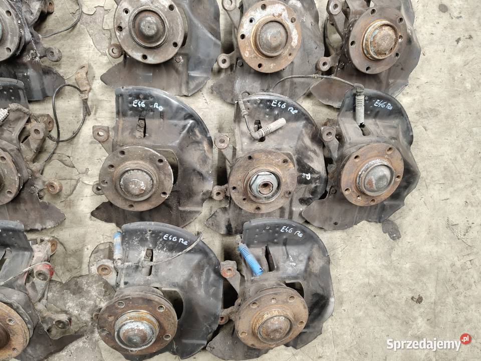 Bmw e46 zwrotnica przód prawa kompletna czujnik łódzkie Aleksandrów Łódzki sprzedam