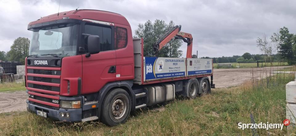 Scania 124 380 HDS palfinger pk9501 400KM