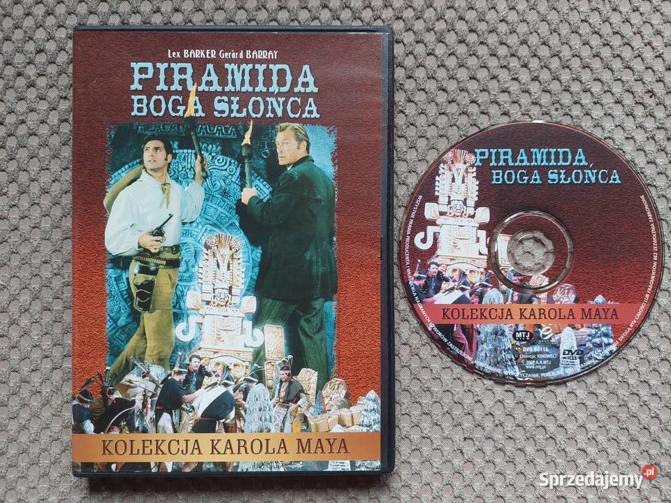 DVD Kolekcja Karola Maya PIRAMIDA BOGA SŁOŃCA 1 płyta Kraków sprzedam