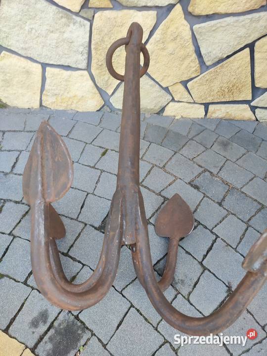 Stara duża kotwica czterołapowa podkarpackie Dulcza Wielka