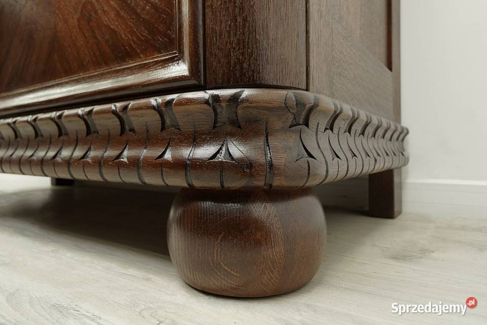 Secesyjna komoda z lat 20tych renowacji Jerka