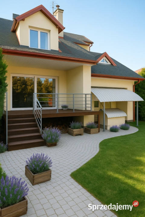 BEZPOŚREDNIO dom na sprzedaż Rafałki 12 a 380m2 Aleksandrów Łódzki