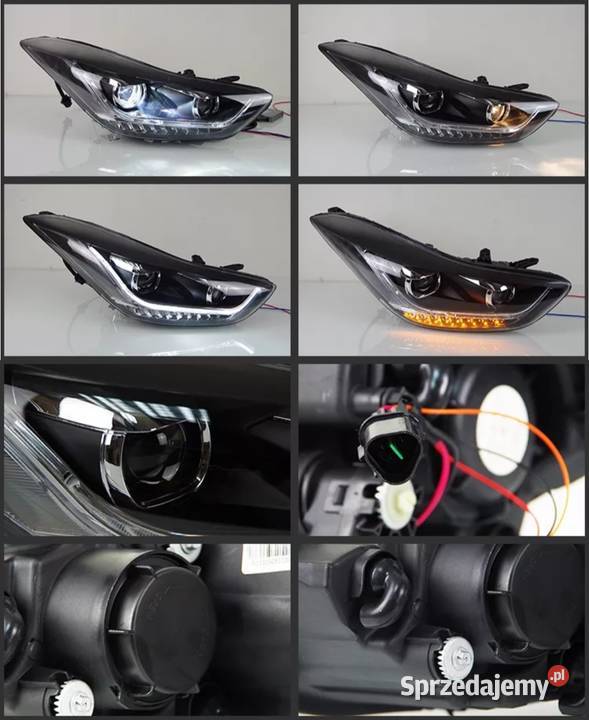 NOWE lampy przednie lampa przód Hyundai Elantra