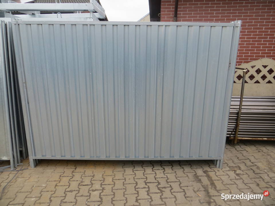 Ogrodzenie tymczasowe budowlane z blachy Kraków