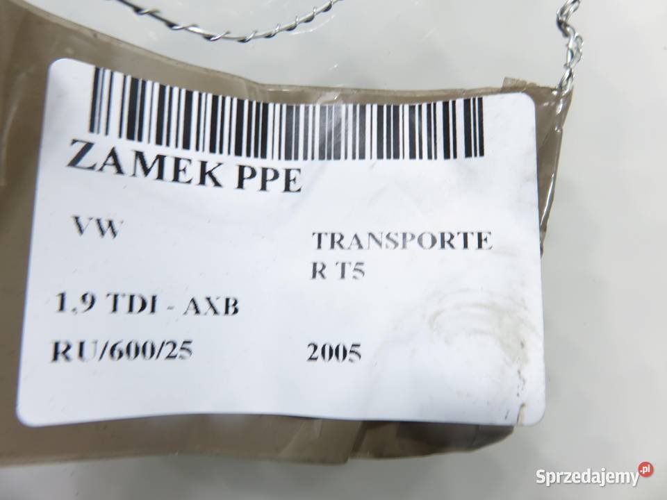 ZAMEK PRAWY PRZEDNI VW TRANSPORTER T5 3B1837016