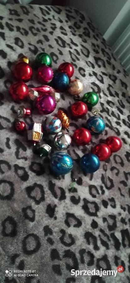 bombki szklane Poznań sprzedam