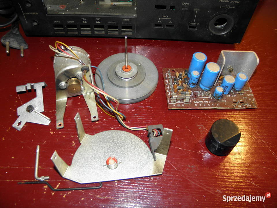 Unitra deck magnetofon części M8041 silnik trafo Krotoszyn