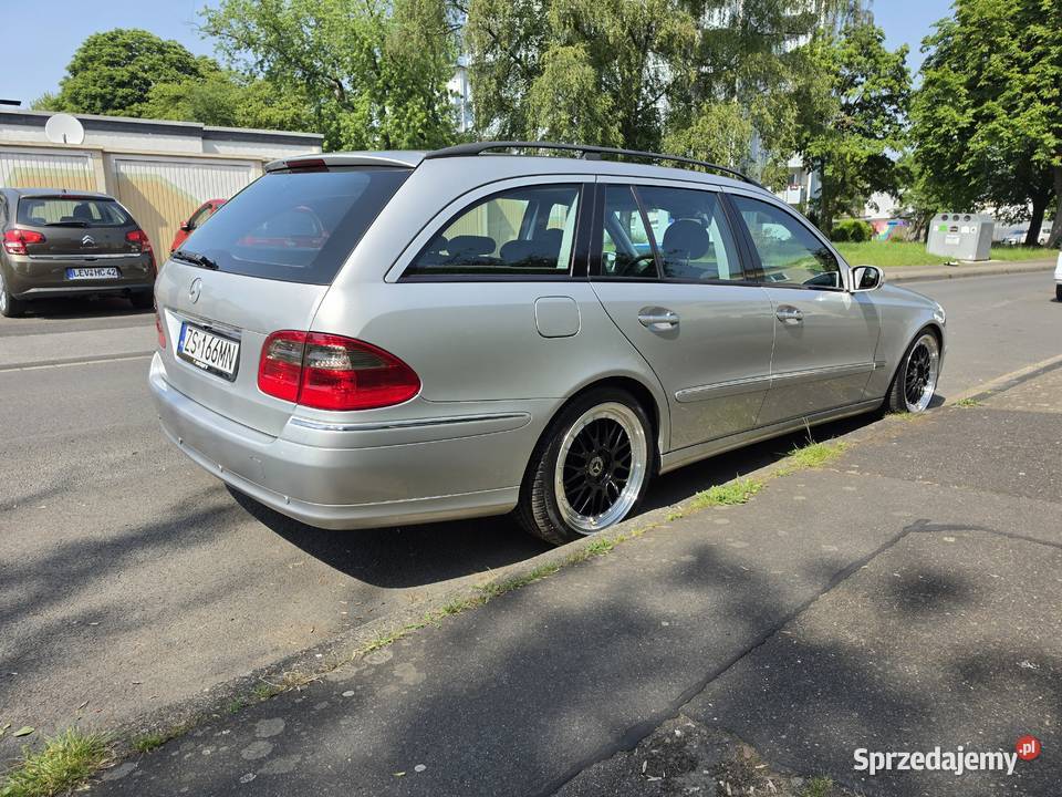 Mercedes S211 om648 e280 CDi welurowa tapicerka Klasa E sprzedam