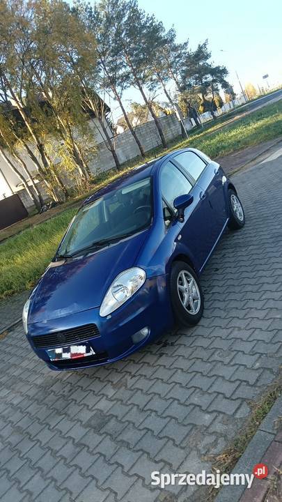 Fiat Grande Punto Desing Giugiaro 14 benzyna nieuszkodzony Baranowo