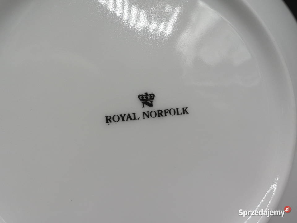 Trio Śniadaniowe zestaw Porcelany Royal Norfolk Porcelana i szkło Raszków