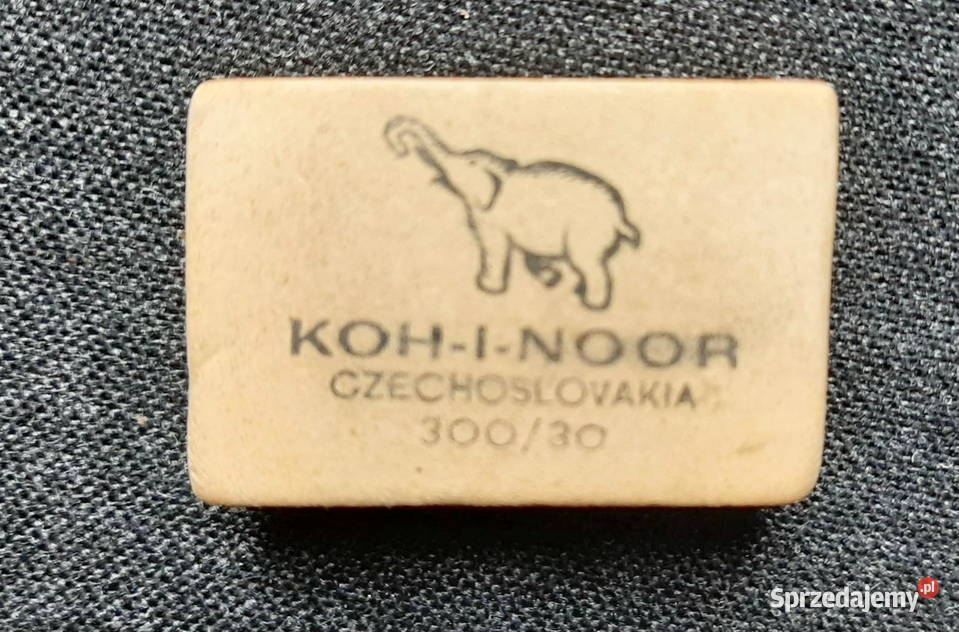 Gumka myszka z czasów PRLimport Czechosłowacja Łódź