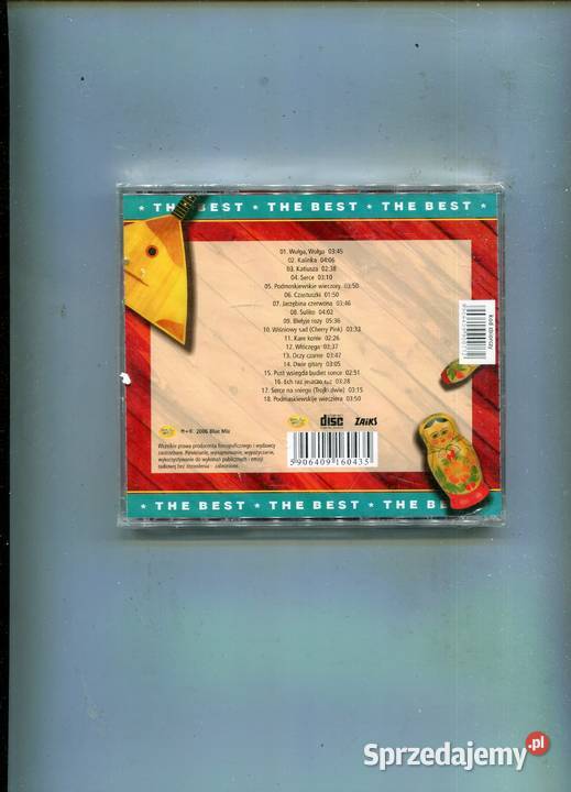 Biesiada rosyjska jarzębina czerwona Płyta CD Szczecin