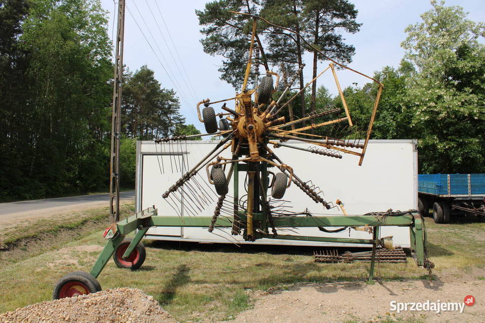 Zgrabiarka dwukaruzelowa 2 karuzele SPROWADZONA Rusiec sprzedam