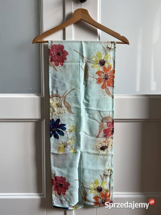 JACKPOT apaszka szal szalik w kwiaty