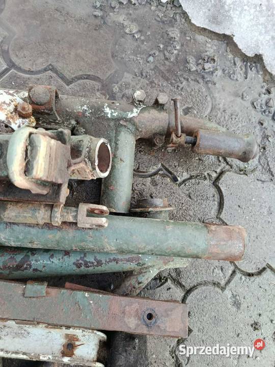 Części ramy bocznego wózka M72 wielkopolskie
