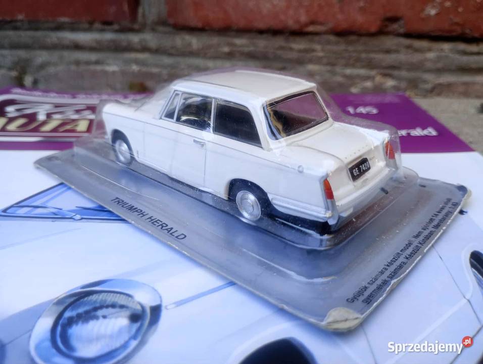 TRIUMPH HERALD Kultowe auta PRL model deagostini mazowieckie