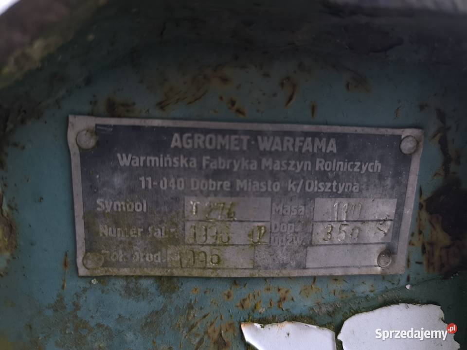 Ładowacz Trol Zawieszany chwytak koparka uszkodzony Bielsk Podlaski